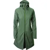 Agu SEQ - Regenjas Dames - 2-in-1 Poncho - Olive Groen - Ademend - Waterdicht Poray 10000 - Met Ventilatie - L