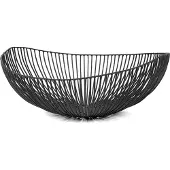 Serax Dienblad Oval Meo Metal Sculptures Black