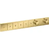 Hansgrohe RainSelect thermostaat inbouw voor 5 functies, Polished Gold Optic