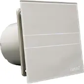 CATA E-100 GST badkamerventilator met timer, 8W, kanaalaansluiting Ø100mm, zilver