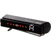 Korg Pitchstrap Altijd alles in het zicht met de eerste gitaarstemmer die direct aan de riem kan worden bevestigd.