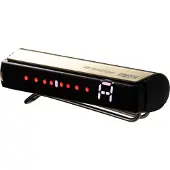 Korg Pitchstrap Altijd alles in het zicht met de eerste gitaarstemmer die direct aan de riem kan worden bevestigd.