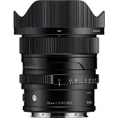 Sigma 20mm f/2.0 DG Contemporary Sony E-mount objectief Zwart