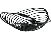 Alessi Fruitmand Trinity Basket Black