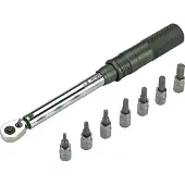 BBB Cycling Momentsleutel 1/4" – Fietsgereedschap Set 2-24 Nm – Inbus & Torx Set – BTL-173