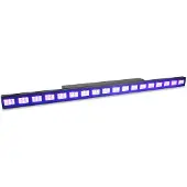 Beamz LCB48 LED Blacklight UV bar met 18x 3W UV LED's