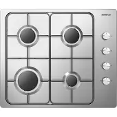 Inventum IKG6011RVS Gaskookplaat