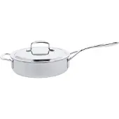 Demeyere Sauteuse Intense 5 Met Dubbelwandig Deksel 24 cm