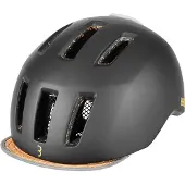 Bbb Cycling GridEco Fietshelm met Verlichting - Volwassenen - E-bike en Stadsfiets - Mat Zwart - Maat M - BHE-161ECO