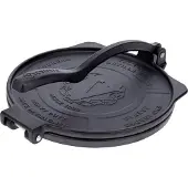Victoria Tortillapers heavy duty gietijzer Ø20 cm Zwart