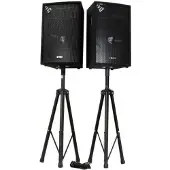 VONYX Luidsprekerset op standaard 600W