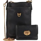 Fossil Harper Mobiel telefoonhoesje Leer 12 cm schwarz