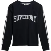 Superdry Shirt marine / wit