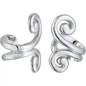 Elli Oorbellen 'Organic' zilver