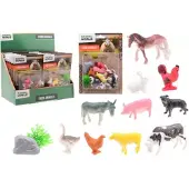 Johntoy Johntoys 12 boerderijdieren speelset - 11 delige set met diverse dieren
