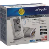 Microlife BP A6 BT - Bovenarm Bloeddrukmeter - Aanbevolen door Hartstichting - AFIB Screening - Bluetooth + App - 5 Jaar Garantie