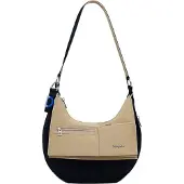 Desigual Schoudertas beige / zwart