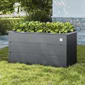 PRIMEYARD 75 x 150 x 78 cm Moestuinbak, staal, antraciet