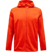 Peak Performance Vest Men Light Zip Hood Solar Burst-M