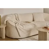 Atmosphera Plaid superzacht - 180x230cm - Ivoor