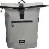 Beagles Originals Rolltop Rugtas Waterproof 15.6" licht grijs