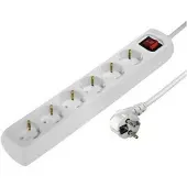 Hama Stopcontactenstrip 6 Tomas met Interruptor Hama 69223783