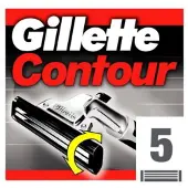 Gillette CONTOUR cargador 5 recambios