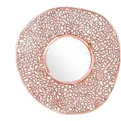 Invicta Wandspiegel LEAF 110cm koper - 40875