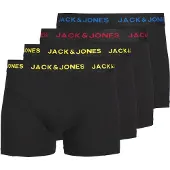 Jack & Jones Boxershorts blauw / geel / rood / zwart