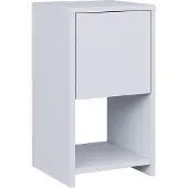 Vicco Evo Nachtkastje – 30 x 55 cm met 3 laden Wit