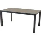 Lesli Living Eettafel Geneva, zwart, 160x90 cm