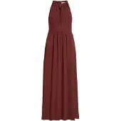 Vila Vimilina Halter Maxi Jurk 34 EU dames