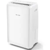 Sharp UD-P16E-W- luchtontvochtiger - Ontvochtigt tot 16L per dag – Voor ruimtes tot 75 m² - Incl. wasdroogfunctie