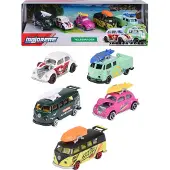 Majorette Volkswagen (VW) 5 pieces giftpack Kant-en-klaar model Personenauto (model)