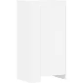 vidaXL Schoenenkast 52x37,5x100 cm bewerkt hout wit
