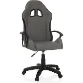 MyBuero Gamingstoel / bureaustoel GAMEBREAKER W01 stof grijs/zwart