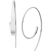 Skagen Kariana SKJ1077040 Damesoorbellen 39 mm - Zilverkleurig