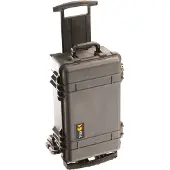 Peli Case 1510MNF Reiskoffer Medium zwart met mobiliteitskit zonder schuim