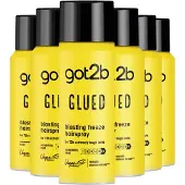 Got2b Glued Hairspray - Haarstyling - Haarspray - Ultra-sterke Fixatie - 72u Hold - Voordeelverpakking - 6x 300ml