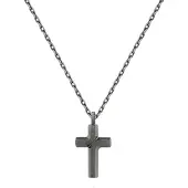Brosway BACKLINER BBC06 STAINLESS STEEL KRUIS KETTING 1 STUK