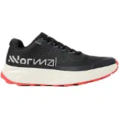 Nnormal Normale Kjerag 02 zwart oranje unisex sneakers, Maat EU 40