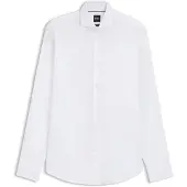 BOSS Zakelijk overhemd 'H-Joe' offwhite