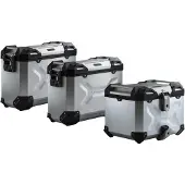 SW-Motech Adventure set TRAX ADV - Zilver. Triumph Tiger 800 Modelle (10-).