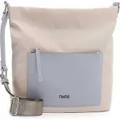Tamaris Schoudertas 'Angelique' beige / smoky blue / greige
