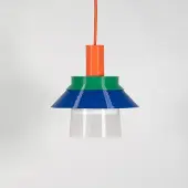 Warren & Laetitia Romi Hanglamp Orange | Green | Blue | 1m