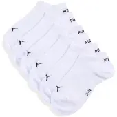 Puma sneakersokken met logo - wit (set van 3) Jongens/Meisjes Katoen Logo - maat 27/30