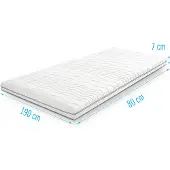 Droommatras Traagschuim NASA topdekmatras/topper 80x190 dikte 7 cm