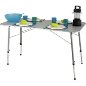 Eurotrail Cadiz L - Campingtafel - 121 x 61 cm - Grijs