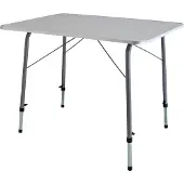 Eurotrail Cadiz L - Campingtafel - 121 x 61 cm - Grijs