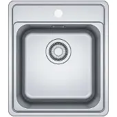 Franke Bell - Spoelbak BCX 610-42, 48x42 cm, rvs 101.0698.241